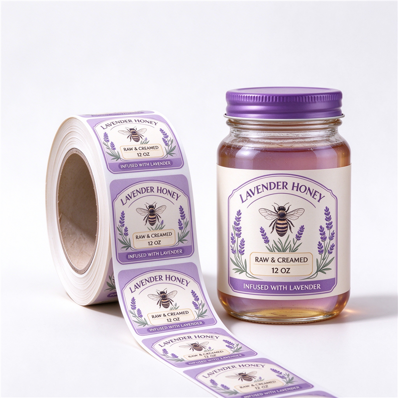 Honey Jar Labels Detail View